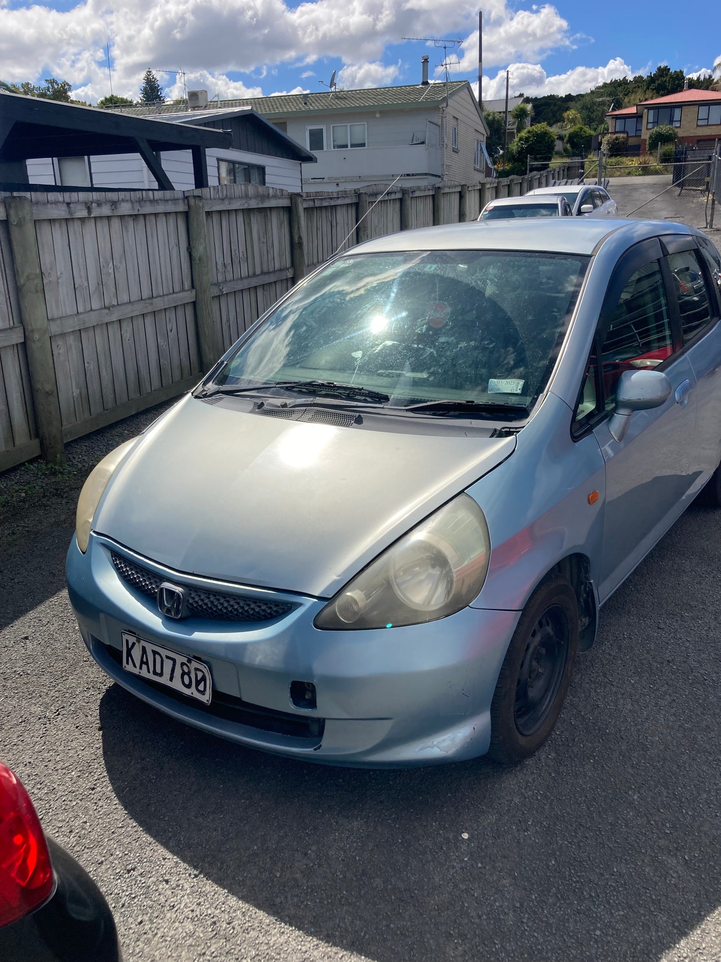 2005 HONDA FIT / Blue / Hatchback